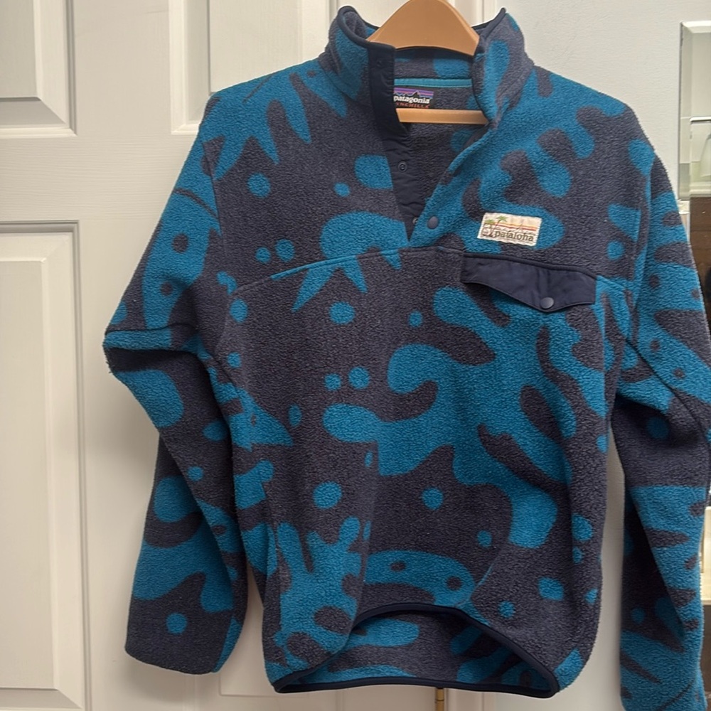 Patagonia "Pataloha" rare Synchilla sz XS